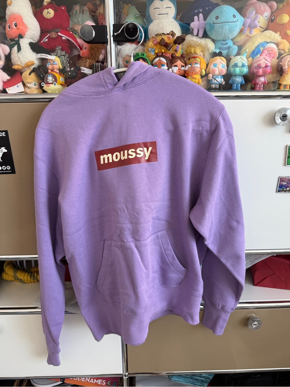 Moussy Purple Hooded Sweater